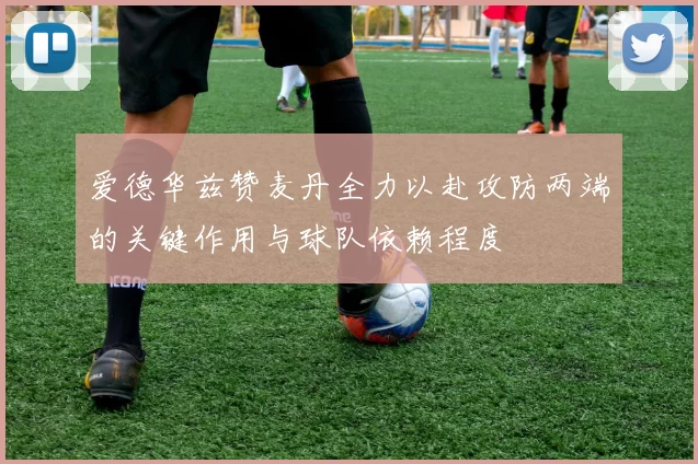 爱德华兹赞麦丹全力以赴攻防两端的关键作用与球队依赖程度